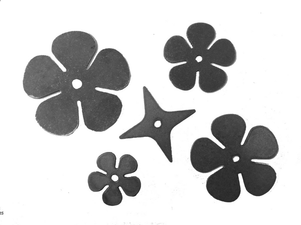 Metal Rose Template